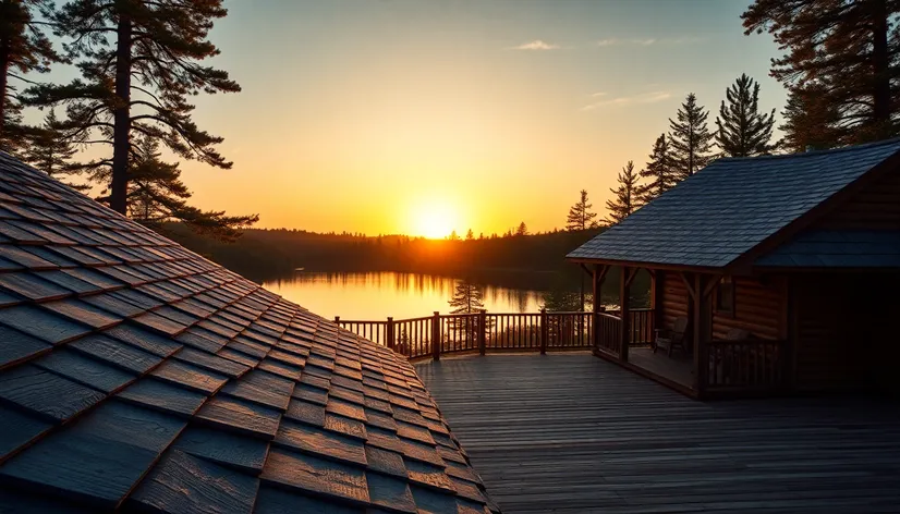 blue roof shingles