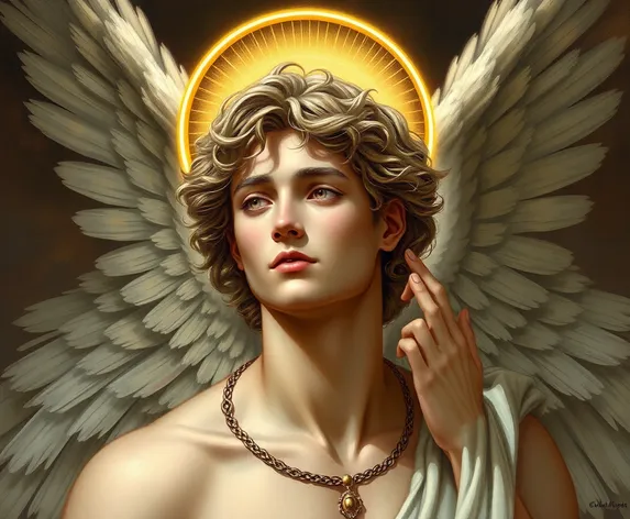 male angel artwork