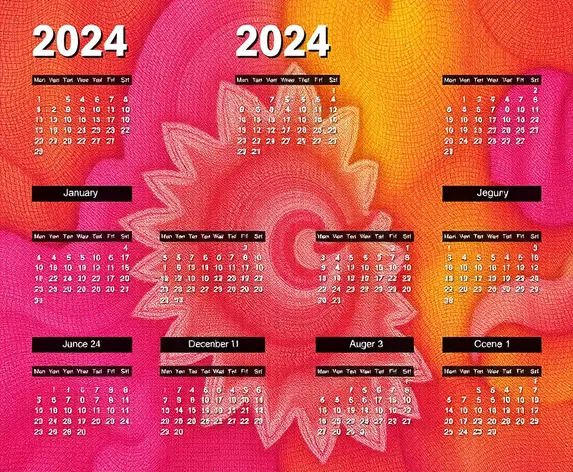 wall calendars 2024