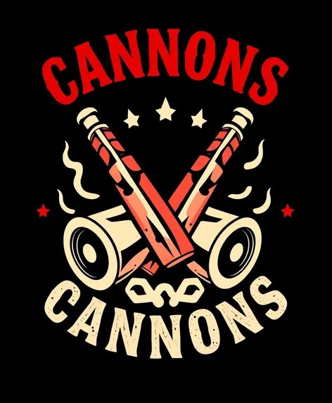 cannons band logo vector