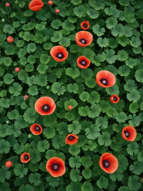 poppy leaves