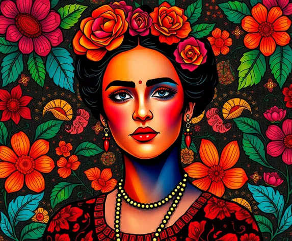 frida kahlo canvas