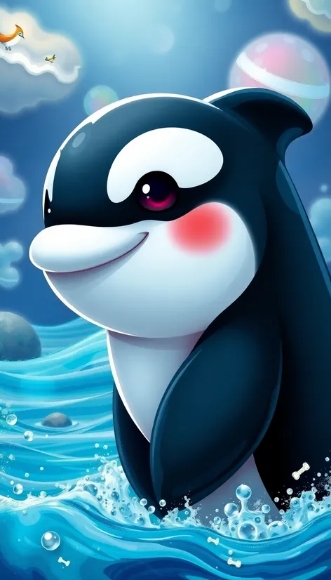 cute orca