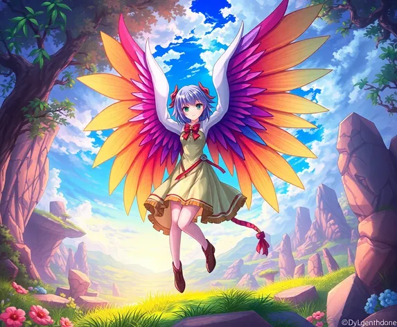 anime with wings