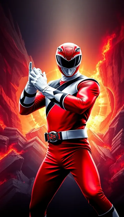 red black power ranger