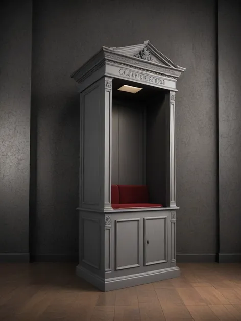 confession booth