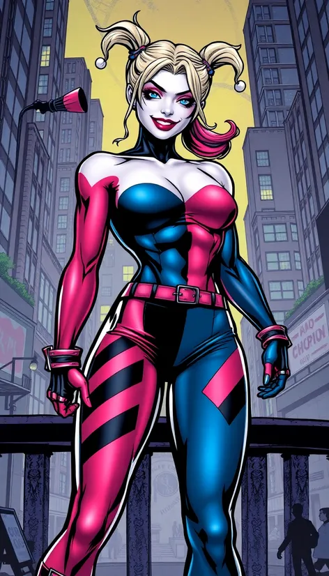 harley quinn muscle