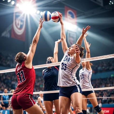 Volleyaball match - Poland