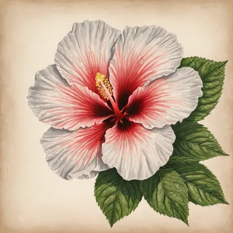 hibiscus flower drawing