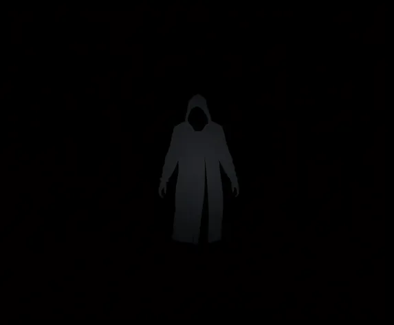 scaring figure vector silhouette