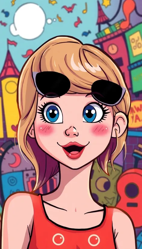 taylor swift cartoons