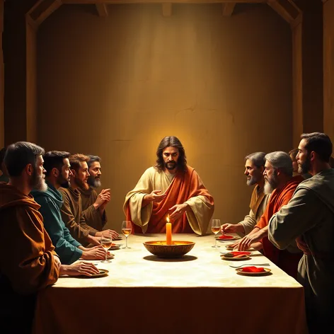 last supper images