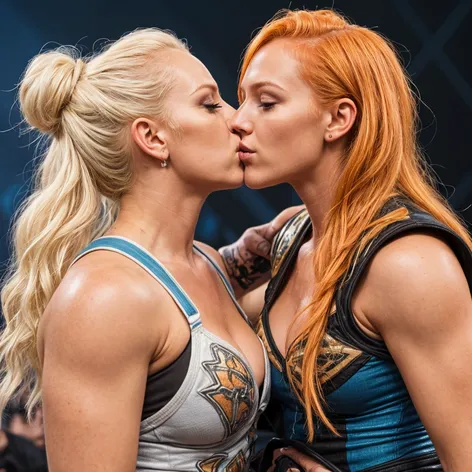 Becky lynch kiss liv