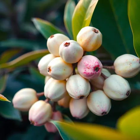 white fruits