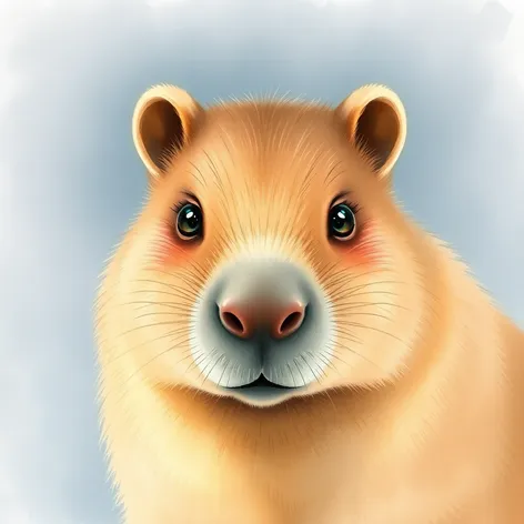 capybara drawing