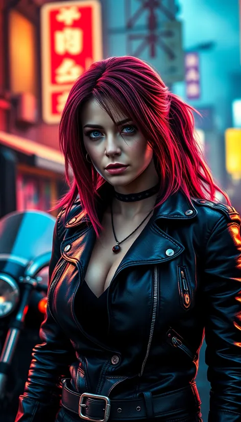 claire redfield biker