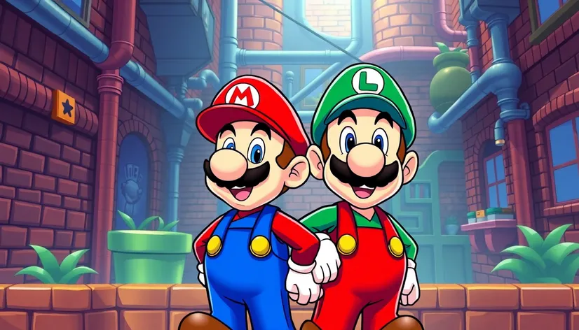 mario and luigi