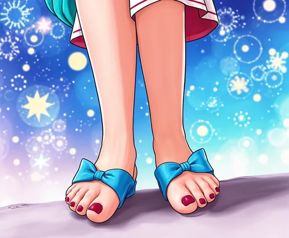 bulma feet