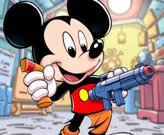 micky mouse gun