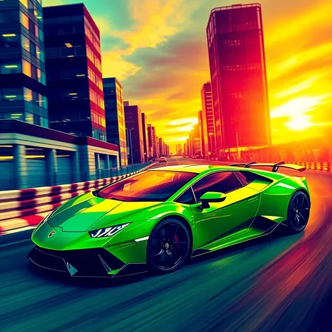 green lambo