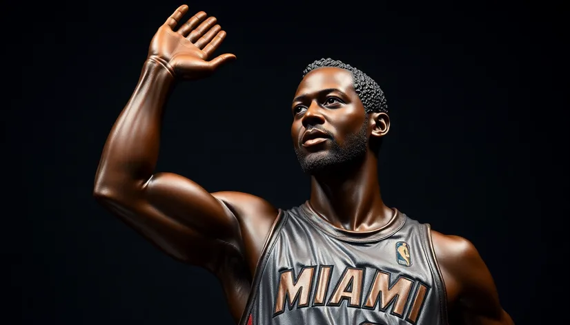 dwyane wade statue