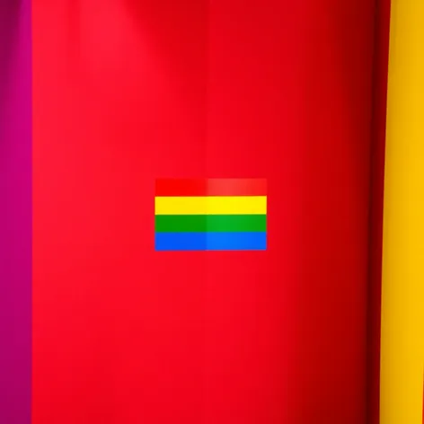 large lgbt pride flag