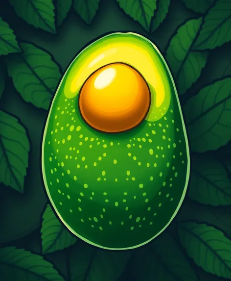 avocado clip art