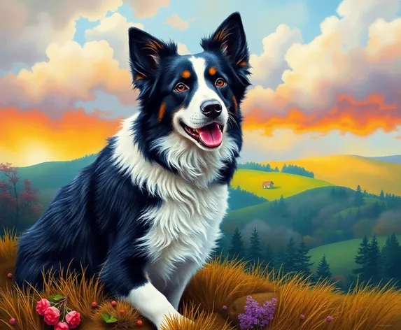 anthro border collie