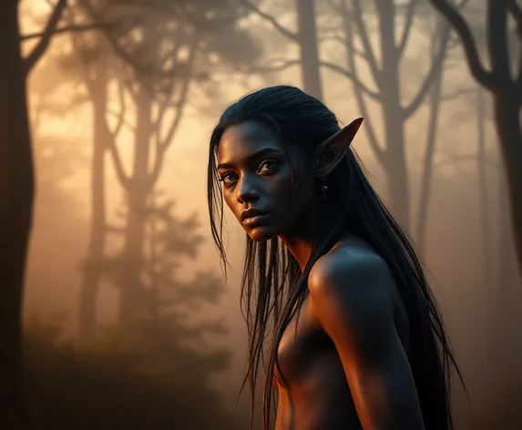 dark skin elf