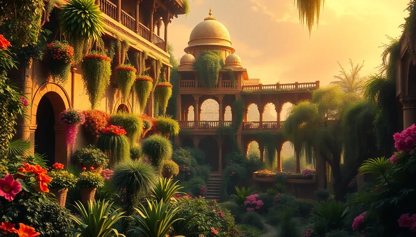 hanging gardens of babylon