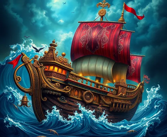 fantasy ship art