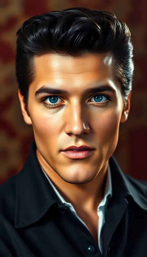 color of elvis eyes