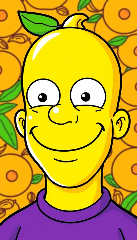 lemon face simpsons