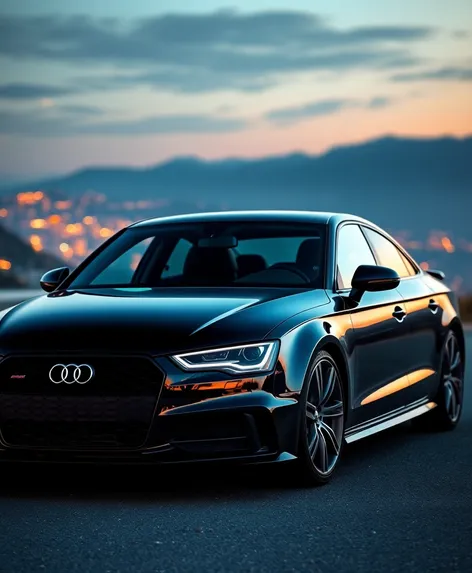 black audi