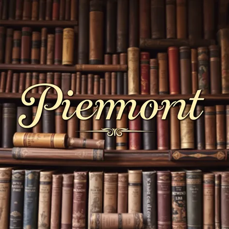 piedmont word font