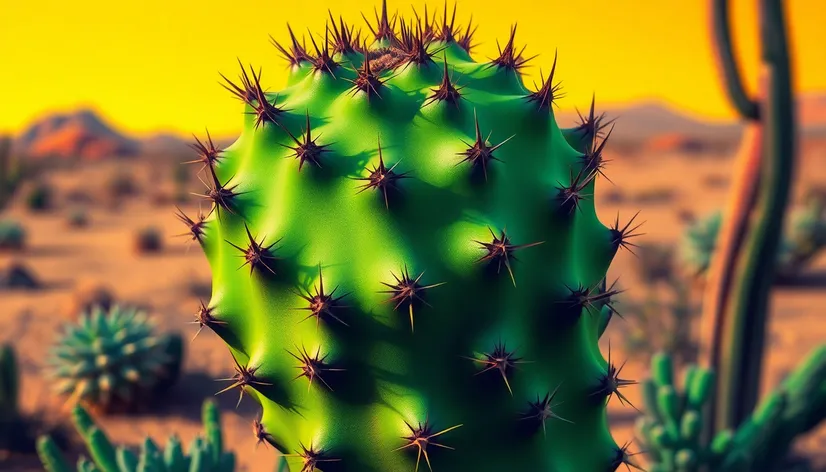 angry cactus emoji