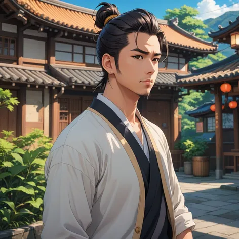 Man bun anime ful