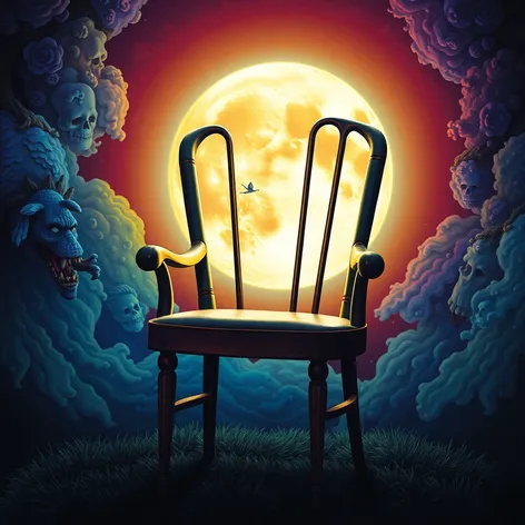 chairface moon gif