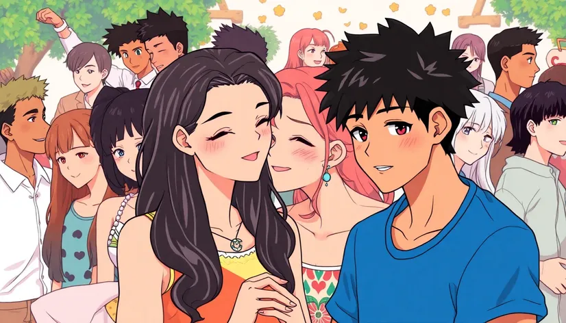 interracial anime couples