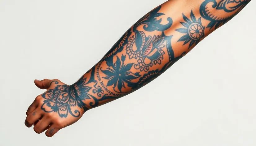 men forearm tattoos