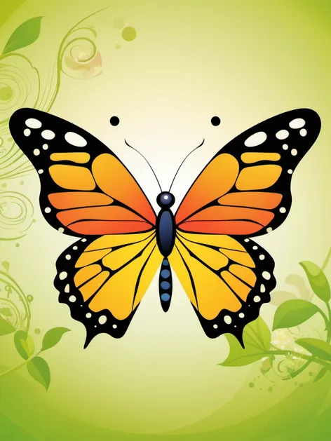 cartoon butterfly