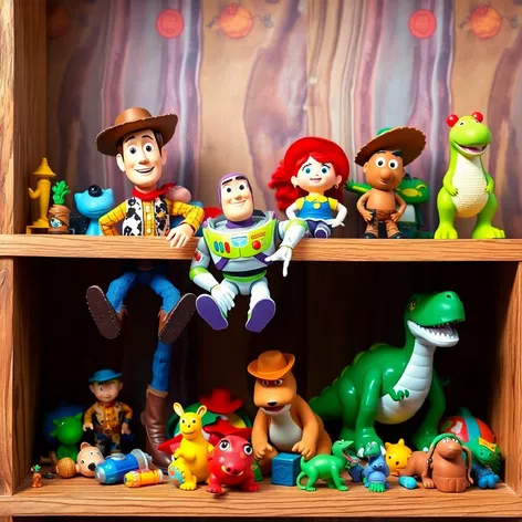 toy story shelf gif