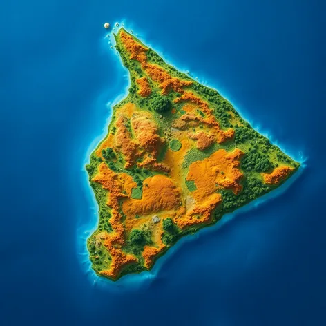 map of big island