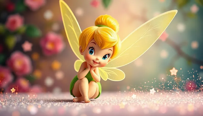 cute tinkerbell wallpaper