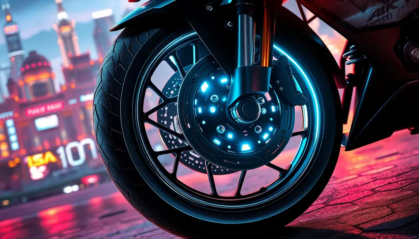 motorcycle wheel