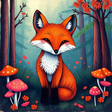 cool fox art