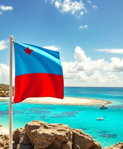 turks and caicos flag