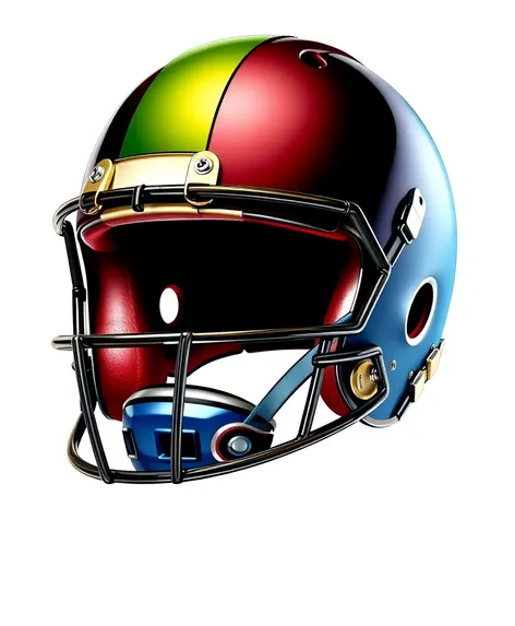 football helmet sketch