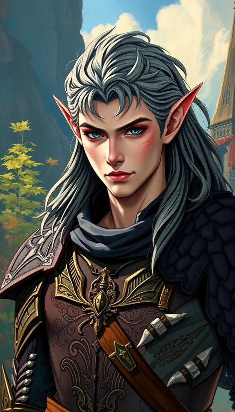 d&d male elf