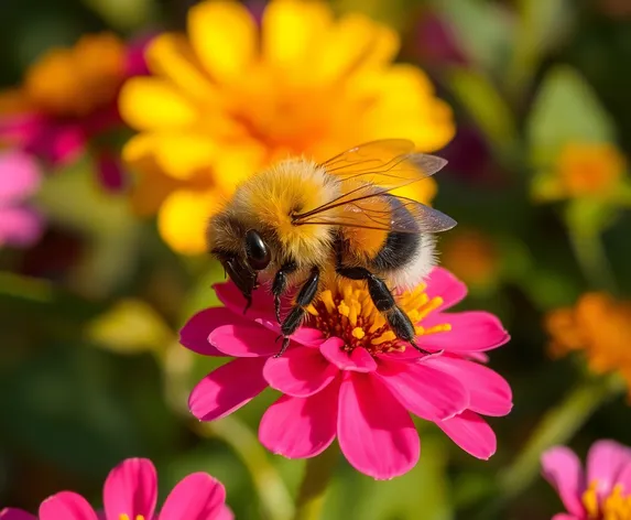 fuzzy bee